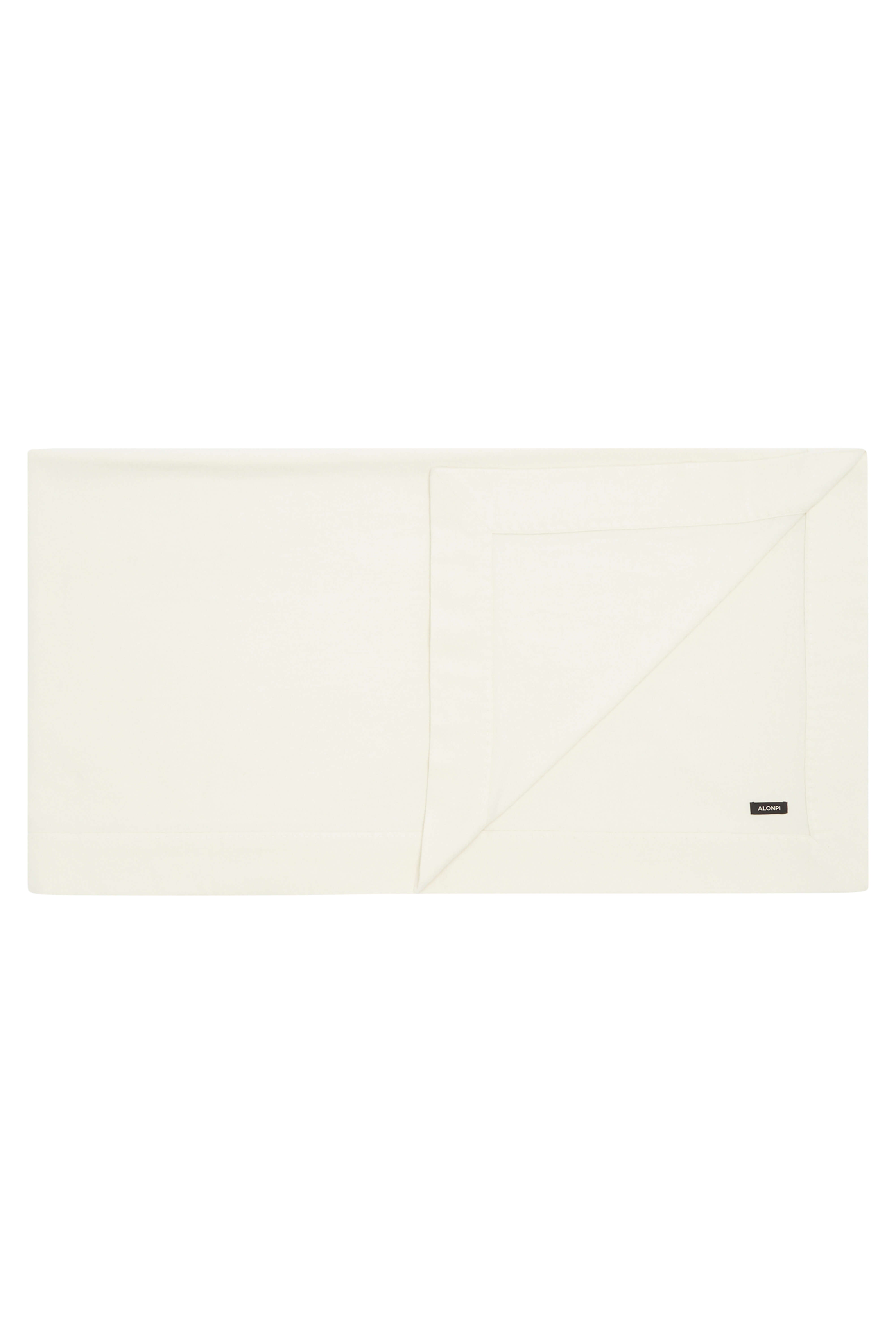 Chicago: cashmere blanket with stitched edge - Ecru