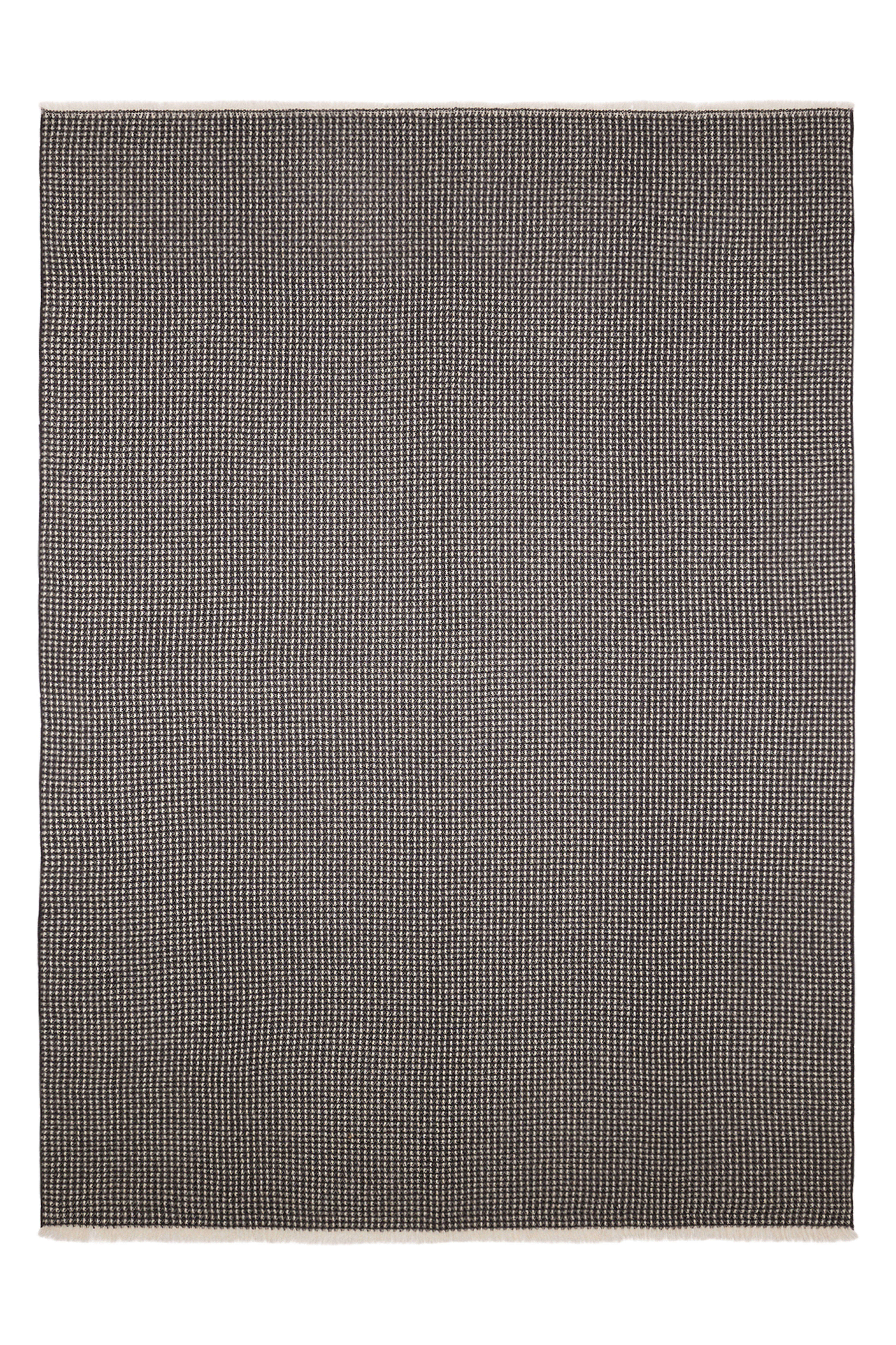 Sasha: cashmere honeycomb throw - Steel