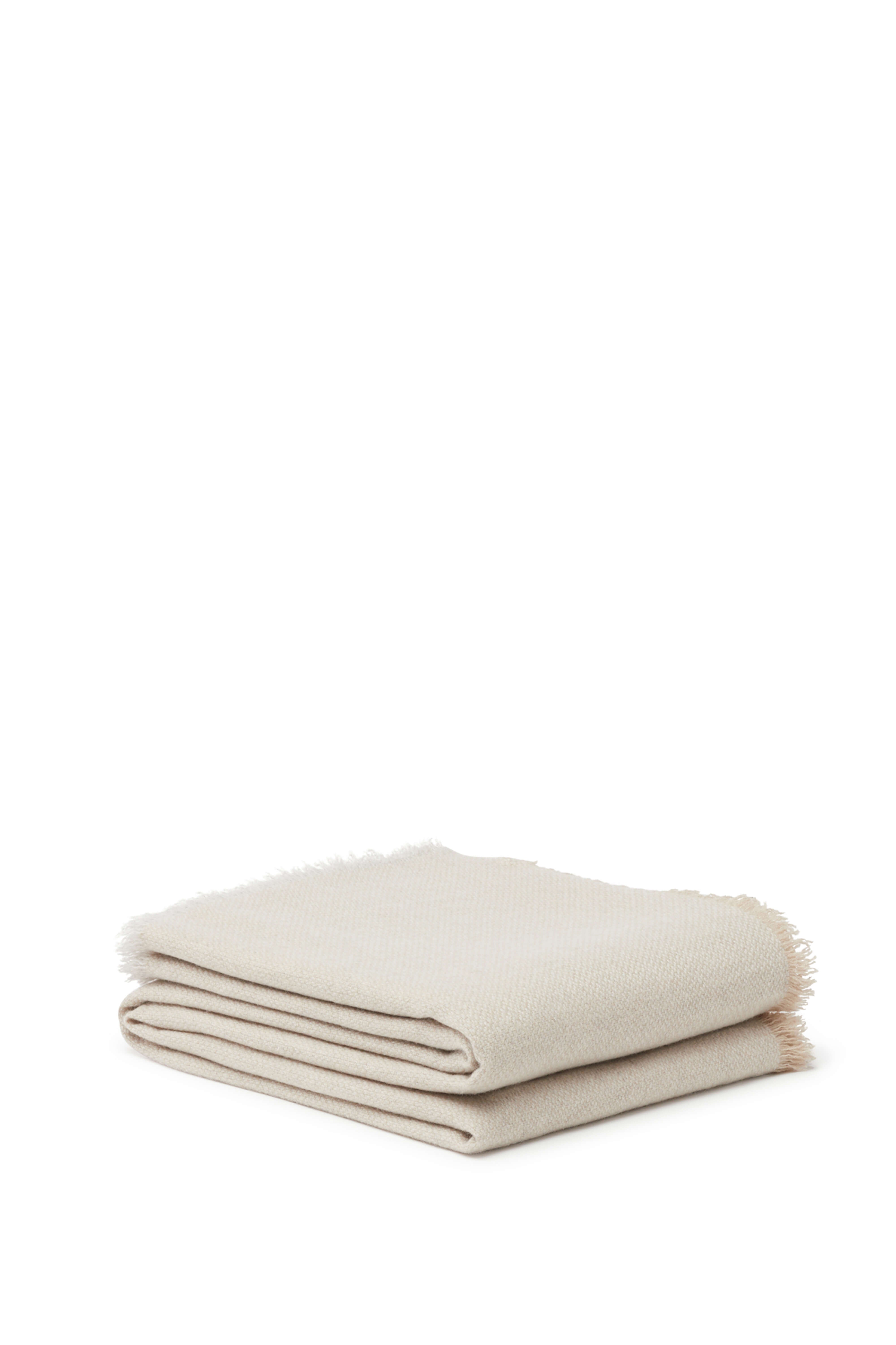 Paul: cashmere blanket - Beige
