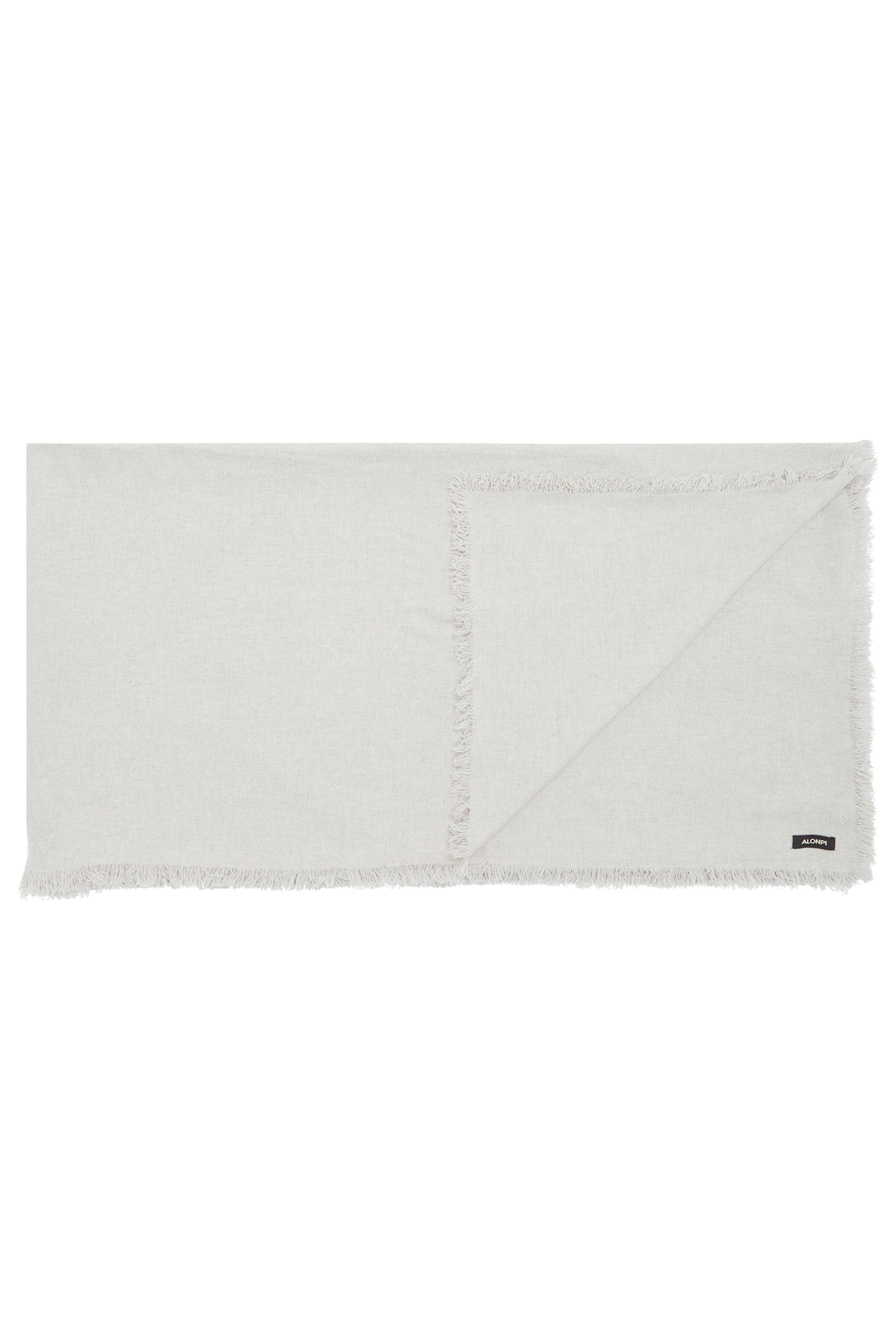 Paul: cashmere blanket - Light Grey