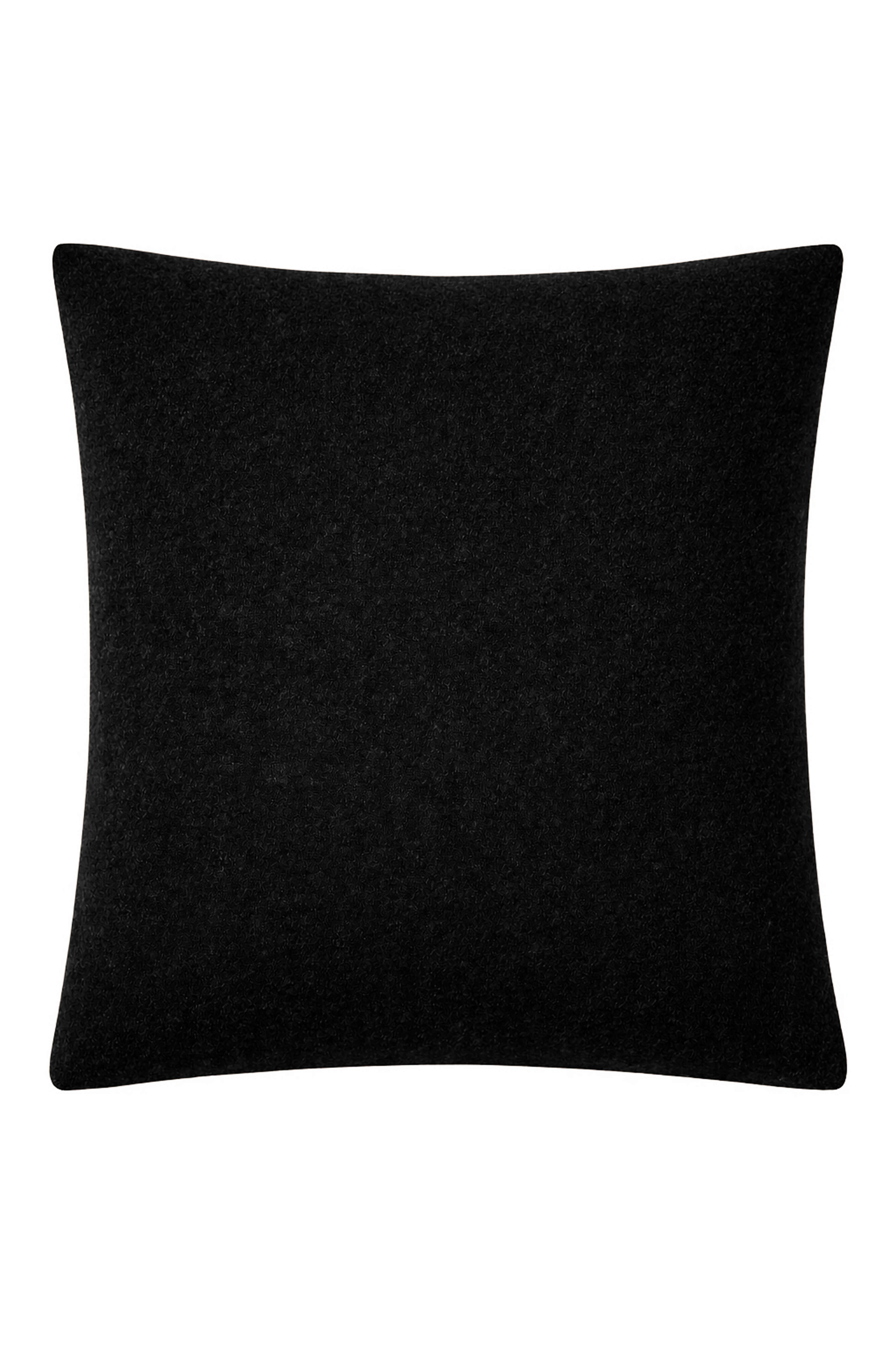 Region: cashmere & silk cushion - Black